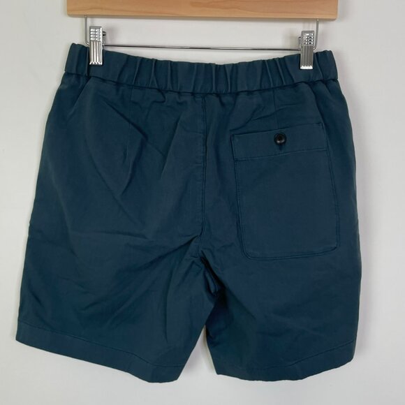 NWT Everlane The Pull-On Performance Chino Short Small Kingfisher Blue Mens - Picture 5 of 9